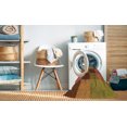 thumbnail image 2 of Ahgly Tapis Rectangulaire Lavable en Machine Intérieur Transitionnel Brun Cannelle, 4 Pieds x 6 Pieds, 2 of 7