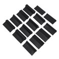 thumbnail image 3 of 14PCS Contour Sanding Grip 3 Shapes Rubber Flexible Contour Polishing Sanding Block For Woodworking, 3 of 8
