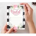 thumbnail image 3 of Inkdotpot Invitations de Douche Nuptiale Style à Remplissage Floral 30 Invitations Vierges de Mariage, 3 of 8