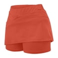 thumbnail image 4 of QIPOPIQ Jupe-Short de Performance Active pour Femmes Jupe Légère pour Course Tennis Golf Entraînement Sports Liquidation, 4 of 5