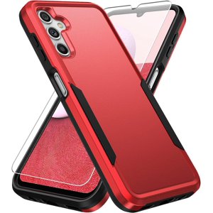 MYKOMI pour Galaxy A14 5G Dossier téléphonique,Samsung Galaxy A14 5G Boîtier avec protecteur d'écran, Housse de téléphone de protection antichoc robuste pour Samsung A14 5G