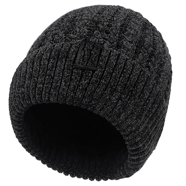 Bangcool Tuque pour Homme Chaude et Respirante en Tricot Tuque à Revers Casquette de Montre pour l'Hiver