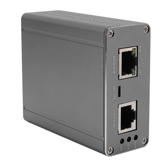 150W Input PoE Injector, PoE Gigabit Injector Plug and Play Stable Compatibility Maximum 150W Output 6KV Surge Guard for Gen3 Satellite Antenna