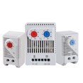 thumbnail image 2 of Switch Thermostat Compact Mechanical Light Grey Temperature Controller Thermostatic Bimetal Heat And Cool Combined, 2 of 8