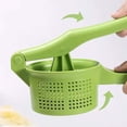 thumbnail image 4 of Birdeem Fruit Squeezer Hand Press, Large Fruit and Vegetables Dryer Squeezer Quick Dry Design Bpa Dry off Lettuce and Vegetable Kitchen Food Strainer for Dumpling Filling Filter, 4 of 9