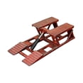 thumbnail image 1 of MERIGLARE Chariot Élévateur Modèle 1:64 Outil de Réparation Auto pour Atelier de Réparation Table de Sable Stationnements Rouge Vieux, 1 of 7