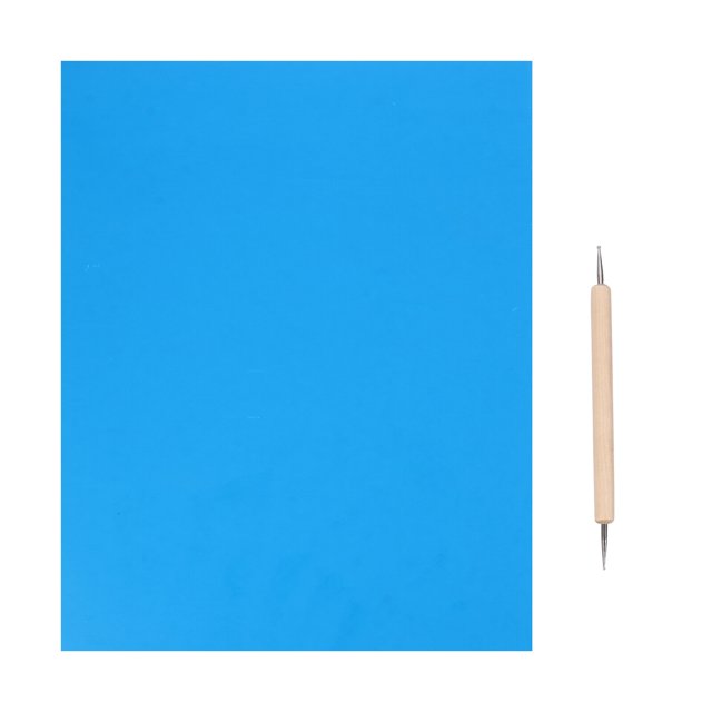 10 Pcs Papier de Transfert pour Couture Carbone avec Stylet Embossé pour Point de Croix