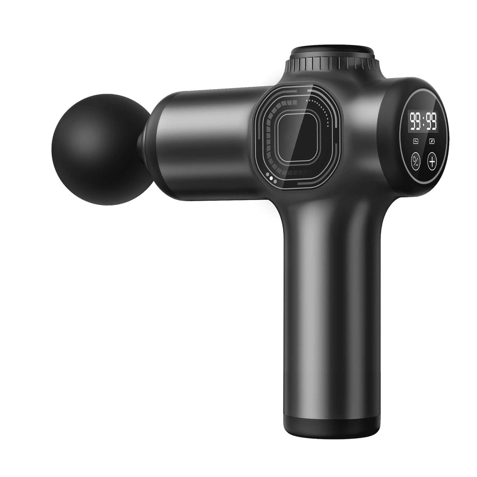 XIRQI Massage Gun,Massage Gun Deep Tissue with AI Chip,Muscle Massage Gun for 12mm Deep Massage,Gray