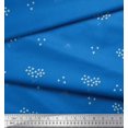thumbnail image 2 of Soimoi Rayon Fabric Dot & Floral Artistic Decor Fabric Printed Yard 42 Inch Wide, 2 of 5