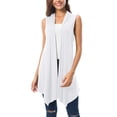 thumbnail image 1 of Jsaierl Womens Lightweight Cardigans Sleeveless Open Front Cardigan Print Cute Top Breathable Soft Kimono Cardigans 2024, 1 of 3