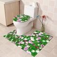 thumbnail image 4 of Chmadoxn Bathroom Rugs, Rugs for Living Room, Area Rug, Bath Mat Toilet Floor Mat U-shape Foot Mat Bathroom Bathroom Mat Printing Modern Mat Toilet Door Mat Three Sets carpeting carpeting, 4 of 8