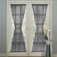 thumbnail image 5 of Sun Textile Voile Rod Pocket Door Panel Curtain, 5 of 5
