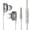 White, variant on Earphones In Ear Headphones With Microphone 3.5mm Wired Earbuds For Ios And Android Smartphones Laptops Mp3 Gaming Walkman