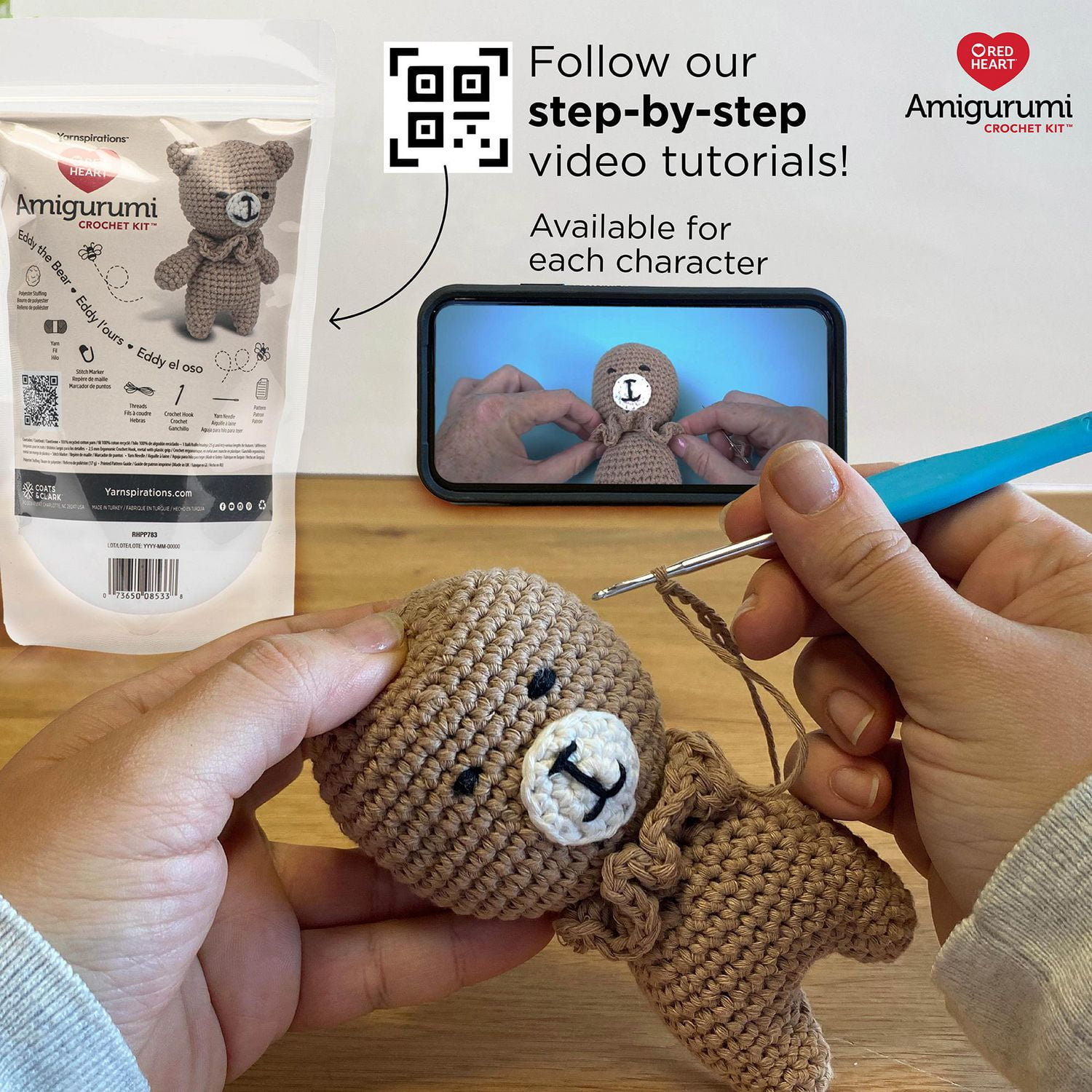 Red Heart™ AMIGURUMI Crochet Collection Kit