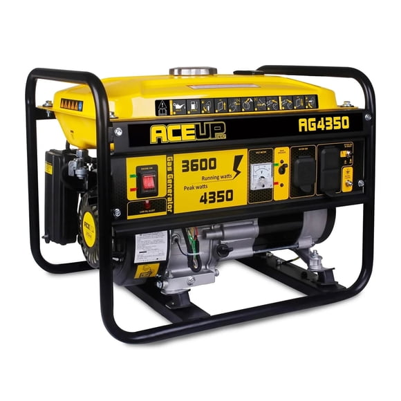 Aceup Energy Portable Generator 4500 Watt Gas Powered Equipmen Kit, 4000W Generator EPA & CARB Compliant
