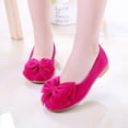 thumbnail image 4 of Letimco Sandales Filles Liquidation Rentrée Scolaire Chaussures Enfant Enfant Bébé Filles Unies Nœud Étudiant Simples Souples Danse Chaussures Princesse, 4 of 9