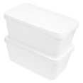 thumbnail image 4 of 2pcs 3 Litres Refrigerator Ice Cream Storage Container Freezer Ice Cream Tub, 4 of 8