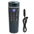 thumbnail image 2 of Car Heating Bottle, Electric Heating Cup 40 Degrees Celsius -90 Degrees Celsius  Temperature Adjustable 270° Wide Angle Flip Lid Design  For Trucks And Buses For Vehicle Use, 2 of 8