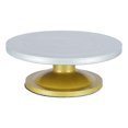 thumbnail image 2 of Cake Turntable, Thickened Plastic Steel Cake Turntable 360 Rotating Cake Decorating Stand Cake Decorating Tools Baking Supplies For Home, Dessert Shop, Party, Birthday, 2 of 8