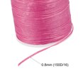 thumbnail image 3 of Unique Bargains Hot Pink Polyester Waxed Leather Sewing Thread, 98 Yards, 3 of 5