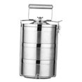 thumbnail image 1 of Rongfmy Stainless Steel Food Containers Stacking 3 Tier Lunch Box/Food Carrier/Bento, 1 of 8
