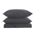 thumbnail image 3 of JML Quilt Set King 3 Piece Coverlet, Microfiber Embossed Bedspread with 2 Shams,92"x104", 3 of 5