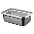 thumbnail image 2 of Oleegame 1PC Kids Snack Boxes For School Stainless Steel Bento Box 304 Stainless Steel Snack Food Containers Metal Bento Box For Kids & Adults Silver, 2 of 7