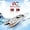 Silver, variant on 805 RC Boats for Kids Adult 25KM/H High Speed Racing Boat 2 Channels Remote Control Boats for Pools Racing Boat