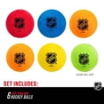 thumbnail image 2 of Franklin Sports Foam Mini Hockey Balls - NHL Approved - Foam - Six Pack - Assorted Colors, 2 of 5