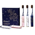 thumbnail image 1 of Luxury Star Flower Design Toothbrush Set Soft Bristles, Compact Travel Toothbrush, Efficient Cleaning for Gaps & Surfaces, 1 of 8
