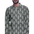 thumbnail image 4 of Atasi Ensemble Kurta de Designer pour Garçons Kurta Longue Imprimée Pyjama Vêtements d'Été, 4 of 4