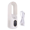 thumbnail image 2 of Desk Bladeless Fan, Quiet 6 Speeds Desk Bladeless Cooling Fan 5 Color LED Light  for Home, 2 of 7