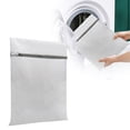 thumbnail image 3 of Large Heavy Duty Laundry Bag With Handles Reusable Mesh Travel Storage Organizer Wash Pouch For College Dorm, 3 of 6