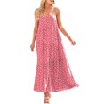 thumbnail image 4 of Lenago Robes Grande Taille pour Femmes 2023 Invité de Mariage Robe d'Été Décontractée Ample Bretelles Plage Longue Maxi Robes d'Été pour Femmes Robes de Plage d'Été en Liquidation, 4 of 7