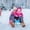 B, variant on Winter Sports Set for Kids with Durable Skis Snowboards and Sandboards