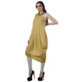 thumbnail image 4 of Moomaya Robe Kurti Sans Manches à une Épaule Imprimée pour Femmes, Vêtement de Créateur Boho pour Fête, 4 of 7