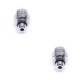 thumbnail image 3 of pitrice Scuba Diving Regulator Male 3/8-24 To Female 9/16-18 Adapter Rotatable Low Medium Fitting Plated Connector Swimming 2Set, 3 of 6