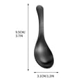 thumbnail image 3 of fheaev Stainless Steel Spoon With Short Handle Children's Dining Spoon Ice Cream Spoon Tea Spoon Coffee Dessert Spoon, 3 of 3