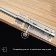 thumbnail image 3 of Lefu DOOR SLIDE BOLT Bathroom Toilet Shed Door Lock/Catch/Latch Chrome, 3 of 8