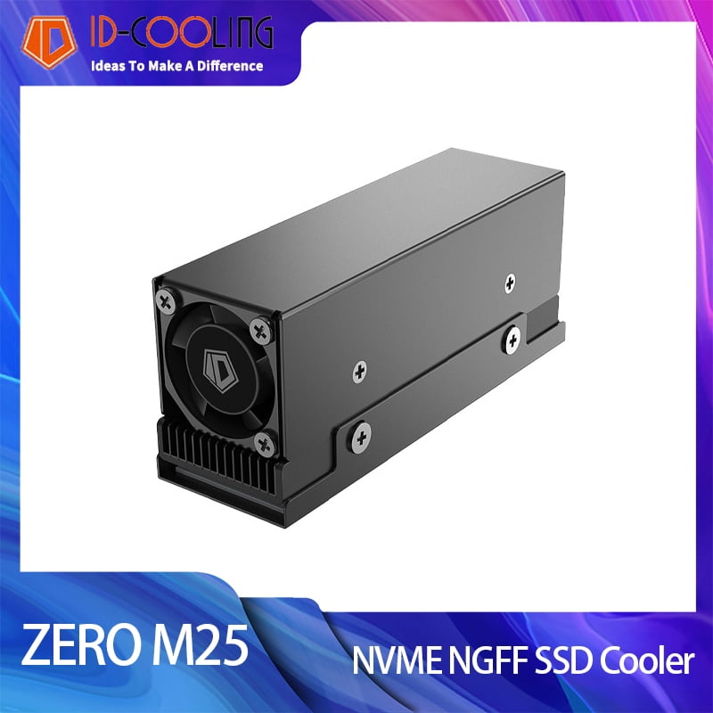 ID COOLING ZERO M25 m. 2 Solid State Heat Sink 2280 Thermal Conductive Hard Disk Heat Sink NVME NGFF SSD Cooler ZERO M25