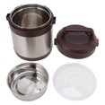 thumbnail image 2 of Vacuum Insulated Lunch Box, Insulated Food Container Strong Heat Preservation  Sealing  For Office Worker For Company Stainless Steel Color, 2 of 8