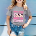 thumbnail image 2 of TZEWGL T-Shirts pour Enfants Manches Courtes Imprimés Graphiques Col Rond Vêtements pour Filles Garçons Taille 10-11T, 2 of 4