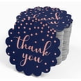 thumbnail image 4 of Inkdotpot Rose Gold Foil Paper Hang Tags Thank You Bridal Shower Favor Tags 100 Piece, 4 of 6