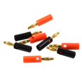 thumbnail image 2 of High Quality 4mm Banana Plug Male Connector Gold Audio Speaker Wire Cables, 2 of 11