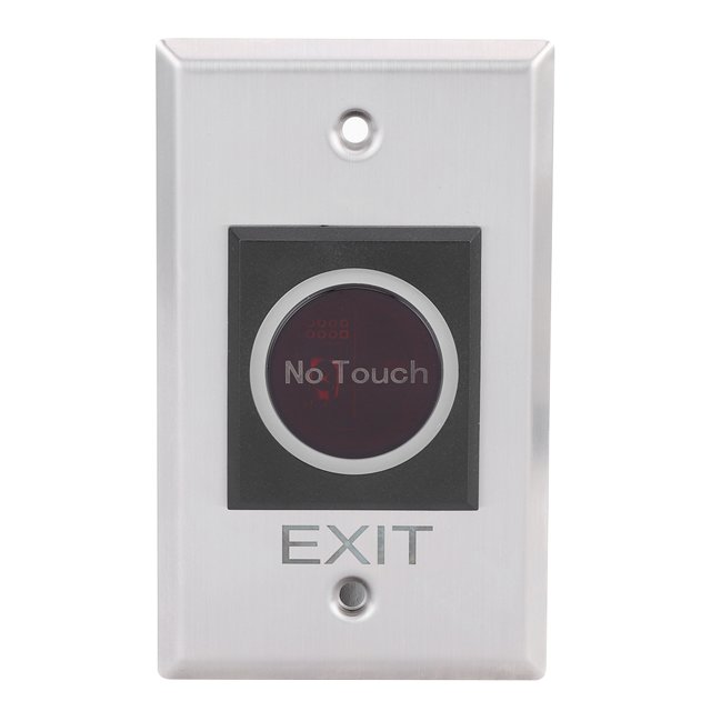 LHCER Capteur Infrarouge Interrupteur Non-Touch LED Rétro-Éclairage Bouton Système de Contrôle DC12V, Système de Contrôle d'Accès, amp