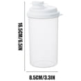thumbnail image 3 of ZZkhGO 1 Liter Plastic Infuser Water Bottle, Shatterproof Fruit Pitcher with Lid, Wide Mouth Iced Tea Lemonade Container for Refrigerator Travel, 3 of 7
