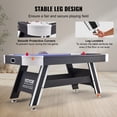 thumbnail image 4 of VEVOR Air-Powered Hockey Table, 72" Indoor Hockey Table for Kids and Adults, LED Sports Hockey Game with 2 Pucks, 2 Pushers, and Electronic Score System, 4 of 9
