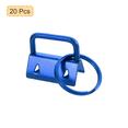 thumbnail image 3 of 20 Pcs Porte-Clés avec Anneaux pour Sac, Bleu, 3 of 5