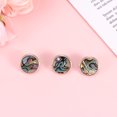 thumbnail image 4 of Miangastore 3pcs Short Button Buckle Piston Button Snap Press Cover Trumpet Musical Instrument Accessory (Abalone Stone), 4 of 8