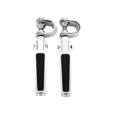 Decodeary 2x Chevilles Élégantes et Non Coulissantes pour Barre de Collision de Moto Facile à Installer Couleur Électrolytique